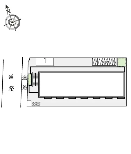 京都市右京区太秦一ノ井町 月極駐車場